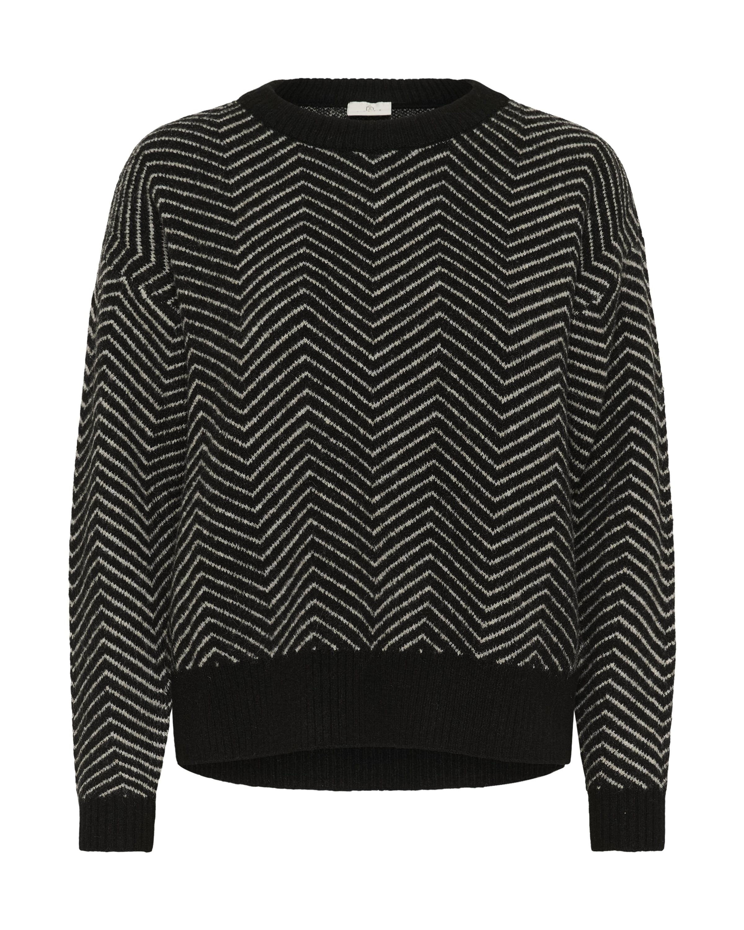 Kaffe Sweater 'KAbitzy' in Black: front
