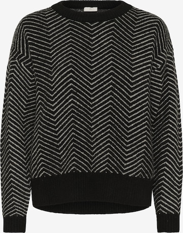 Pull-over 'KAbitzy' Kaffe en noir : devant