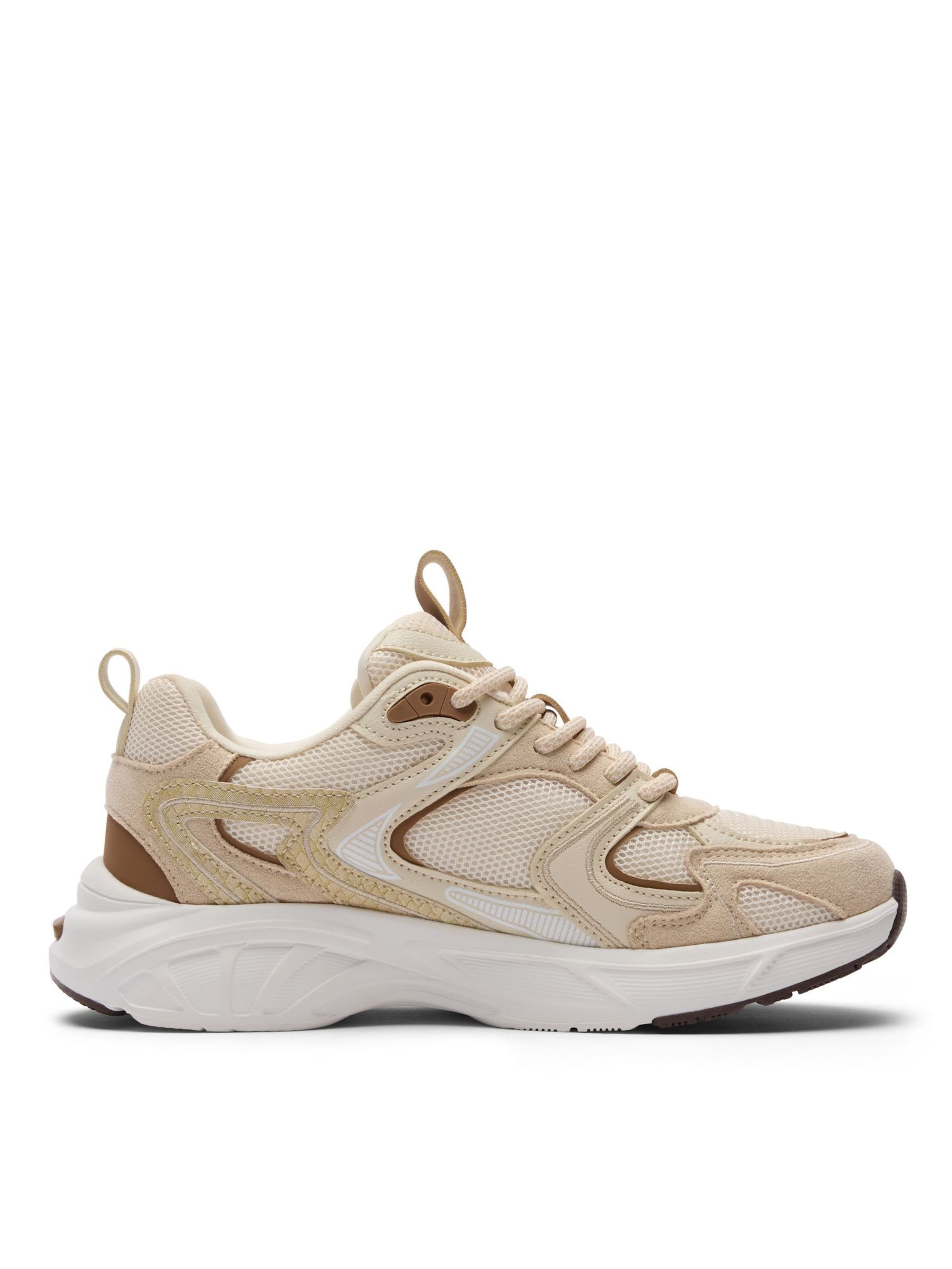 Baskets hautes SACHA en beige