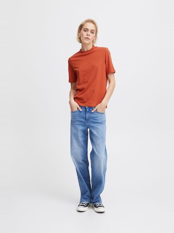 T-shirt 'RANIA' ICHI en orange