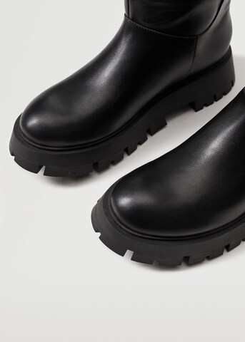 MANGO Stiefel 'Zayn' in Schwarz