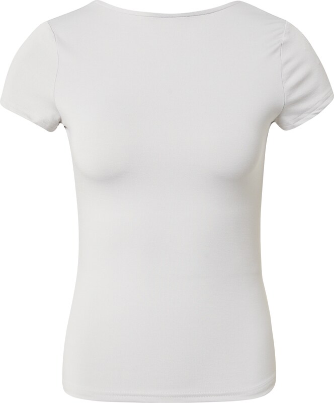 WEEKDAY T-Shirt 'Gizem' in Hellgrau WEEKDAY T-Shirt 'Gizem' in Hellgrau
