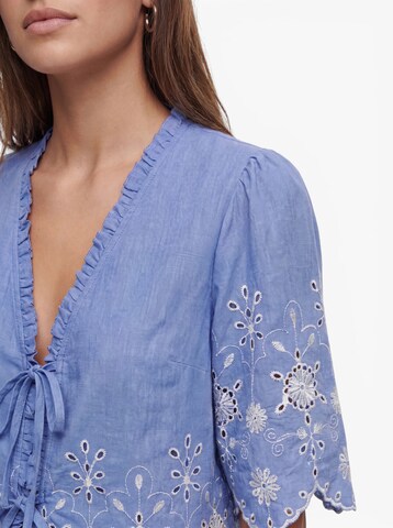 ONLY Bluse 'ONLMiffy' in Blau
