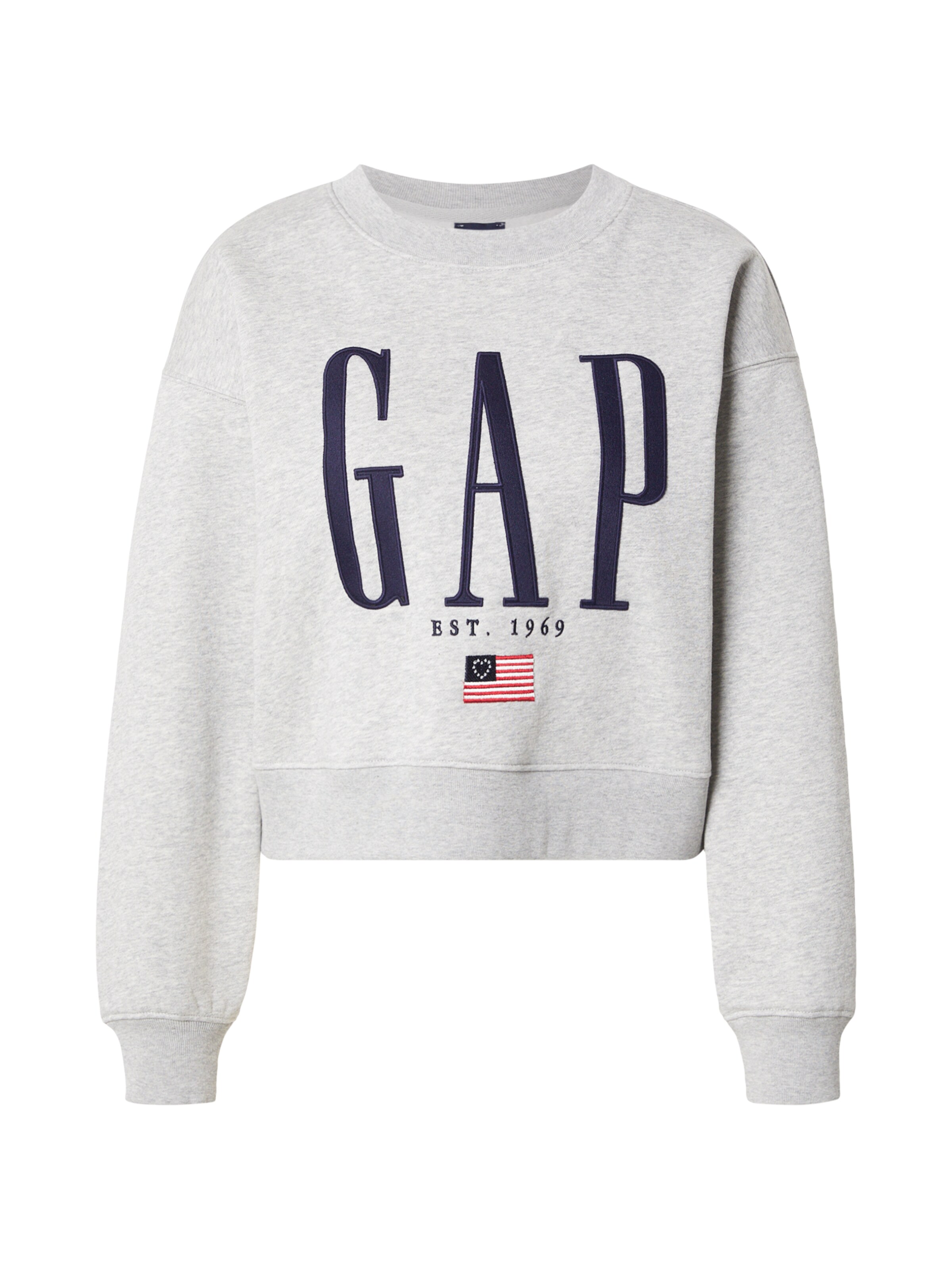 GAP Bluzka sportowa w kolorze szary: przód