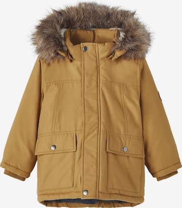 NAME IT Winter Jacket 'MARLIN' in Brown: front