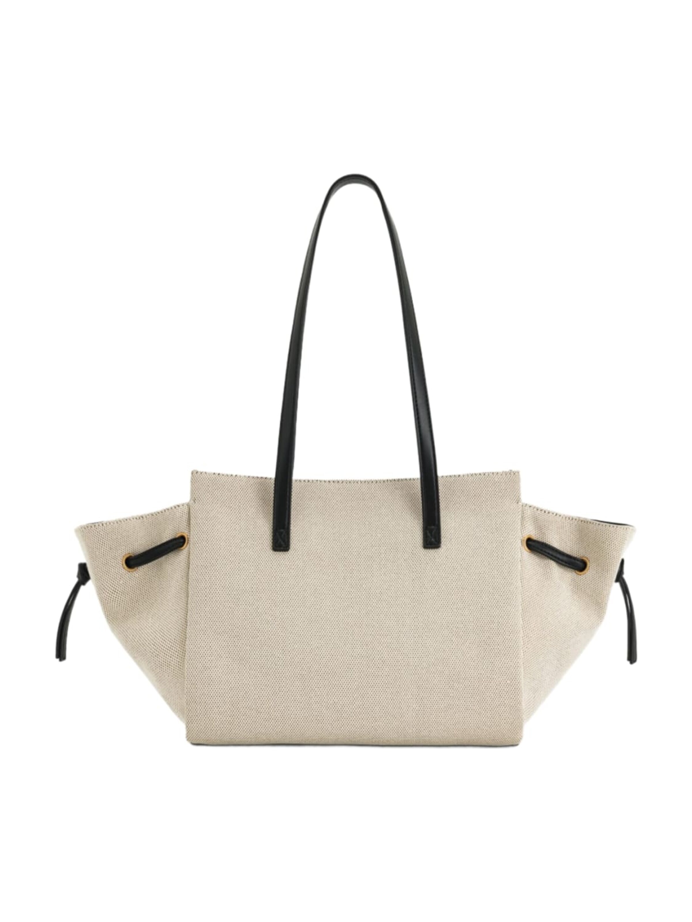 JW PEI - Shopper 'JW PEI Cabas / Shopping Linda Black Canvas' en negro