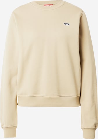 DIESEL Sweatshirt 'REGGY DOVAL' i beige: forside
