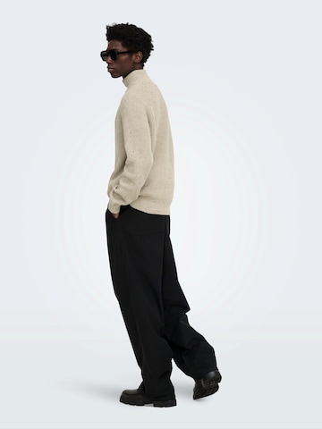 Only & Sons - Jersey 'ONSLOGAN' en gris
