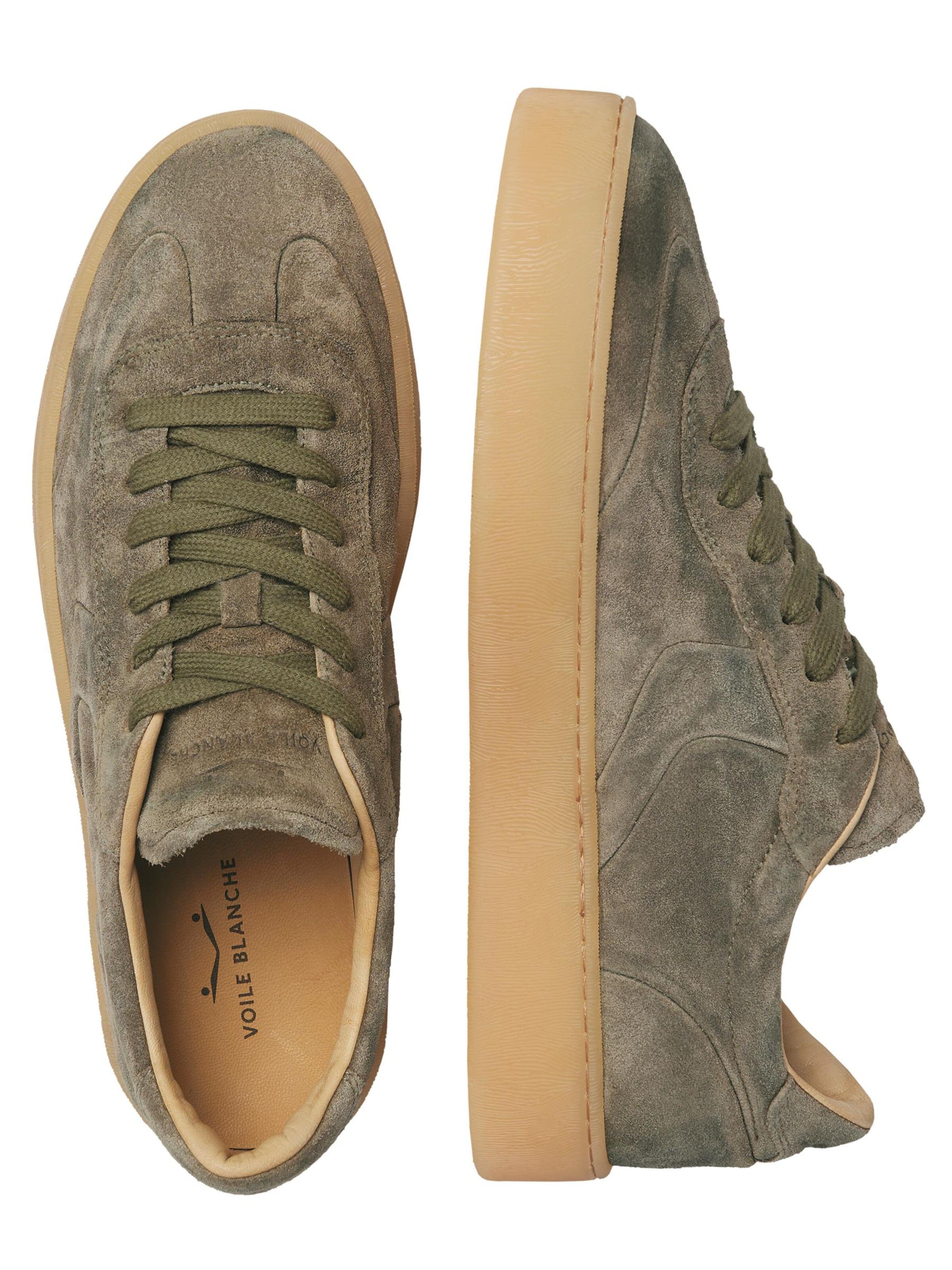 Voile blanche Sneakers laag 'MIND 02' in Groen: voorkant