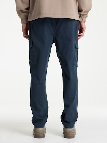 Loosefit Pantalon cargo 'Stone Dual' CHASIN' en bleu