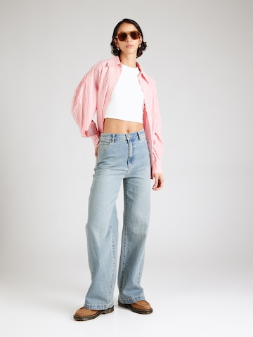 Wide leg Jeans '94 MIA' de la Abrand pe albastru