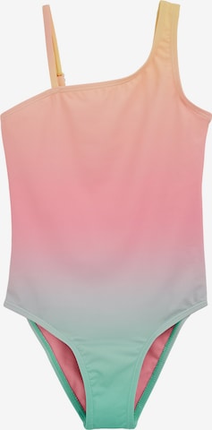 WE Fashion Uimapuku värissä vaaleanpunainen: etupuoli