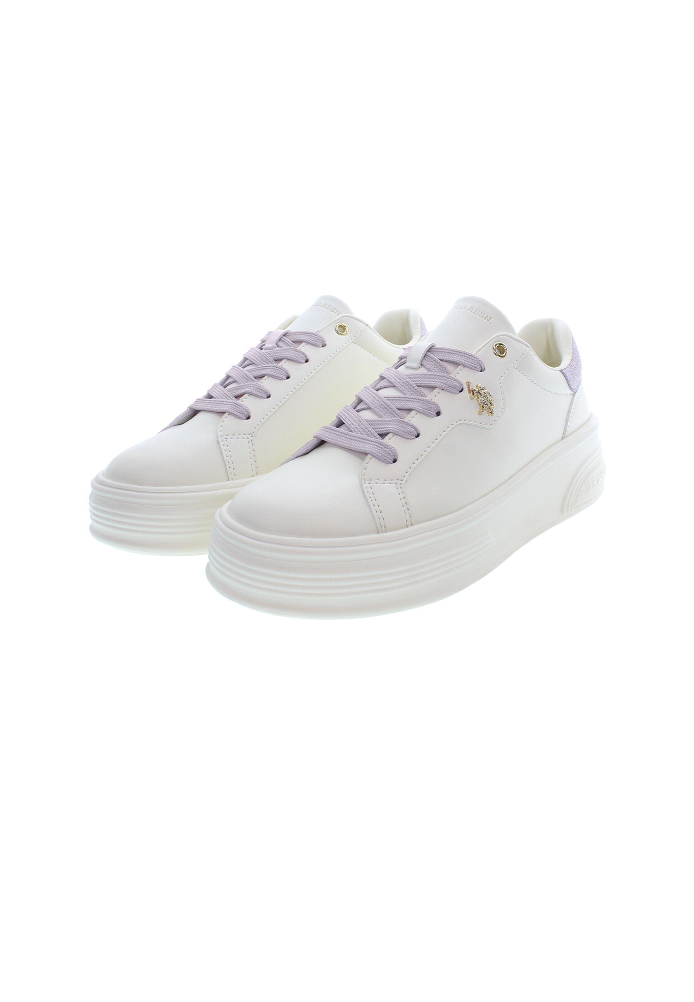 Baskets basses U.S. POLO ASSN. en blanc