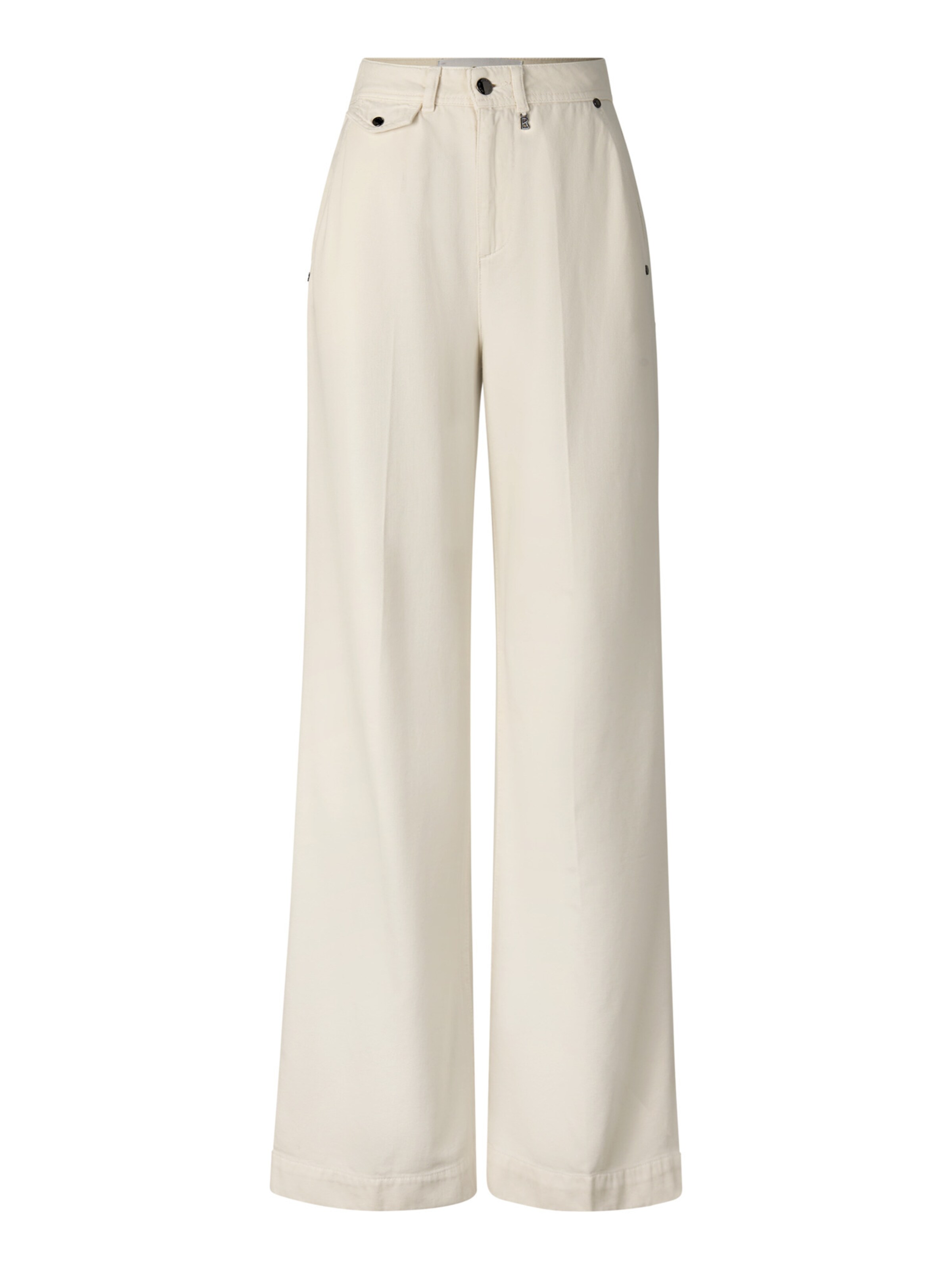BOGNER Wide Leg Jeans 'Rica' in Beige: Vorderseite