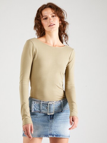 NLY by Nelly Shirt 'Keep It Simple' in Green: front