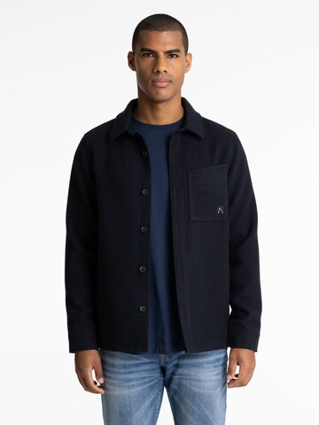 Coupe regular Chemise 'Foley Structure' CHASIN' en bleu : devant