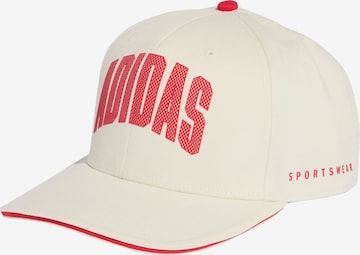 Cappello da baseball sportivo 'Stadium' di ADIDAS PERFORMANCE in bianco: frontale