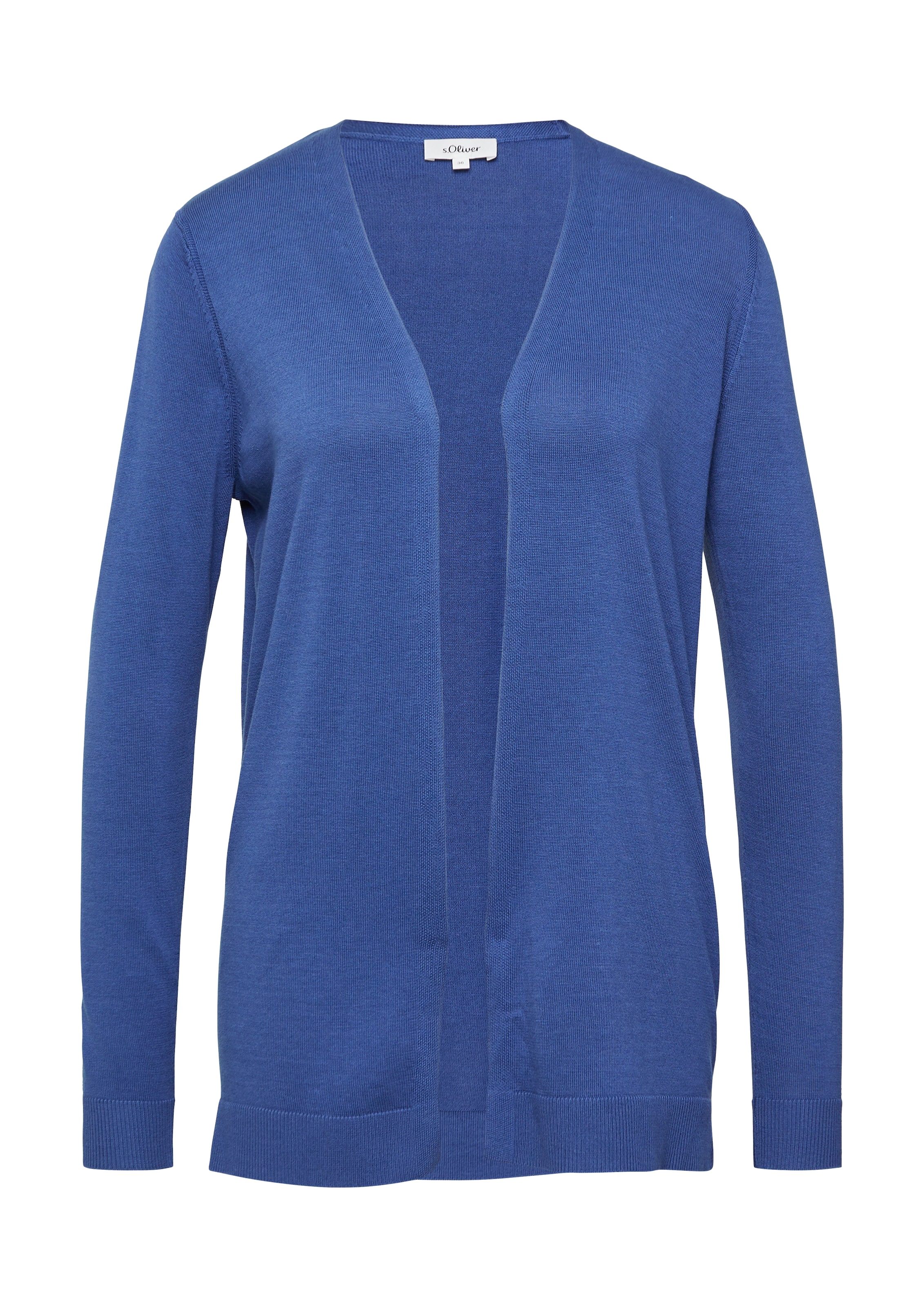 s.Oliver Strickjacke in Blau: Vorderseite