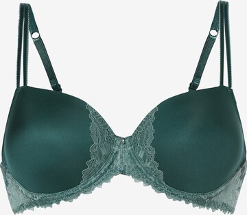 Mey T-shirt Bra in Green: front