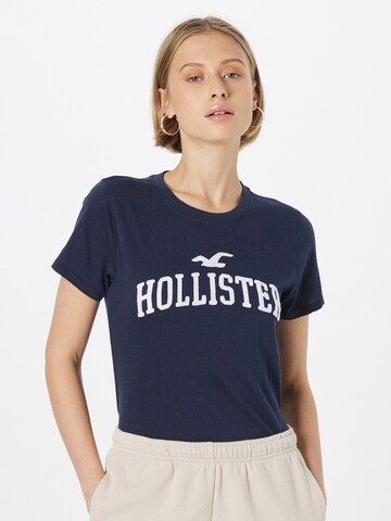 HOLLISTER Футболка в Синий: спереди