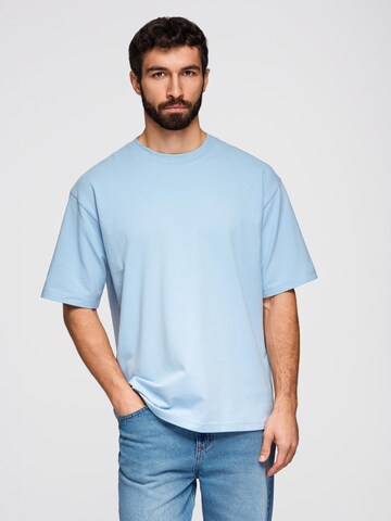 Ombre Shirt in Blauw: voorkant