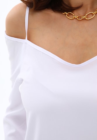 Camicia da donna di Awesome Apparel in bianco