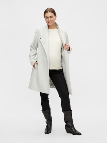 MAMALICIOUS Between-Seasons Coat 'Rox' in Grey