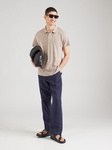 INDICODE JEANS Poloshirt 'Gusto' in Grau