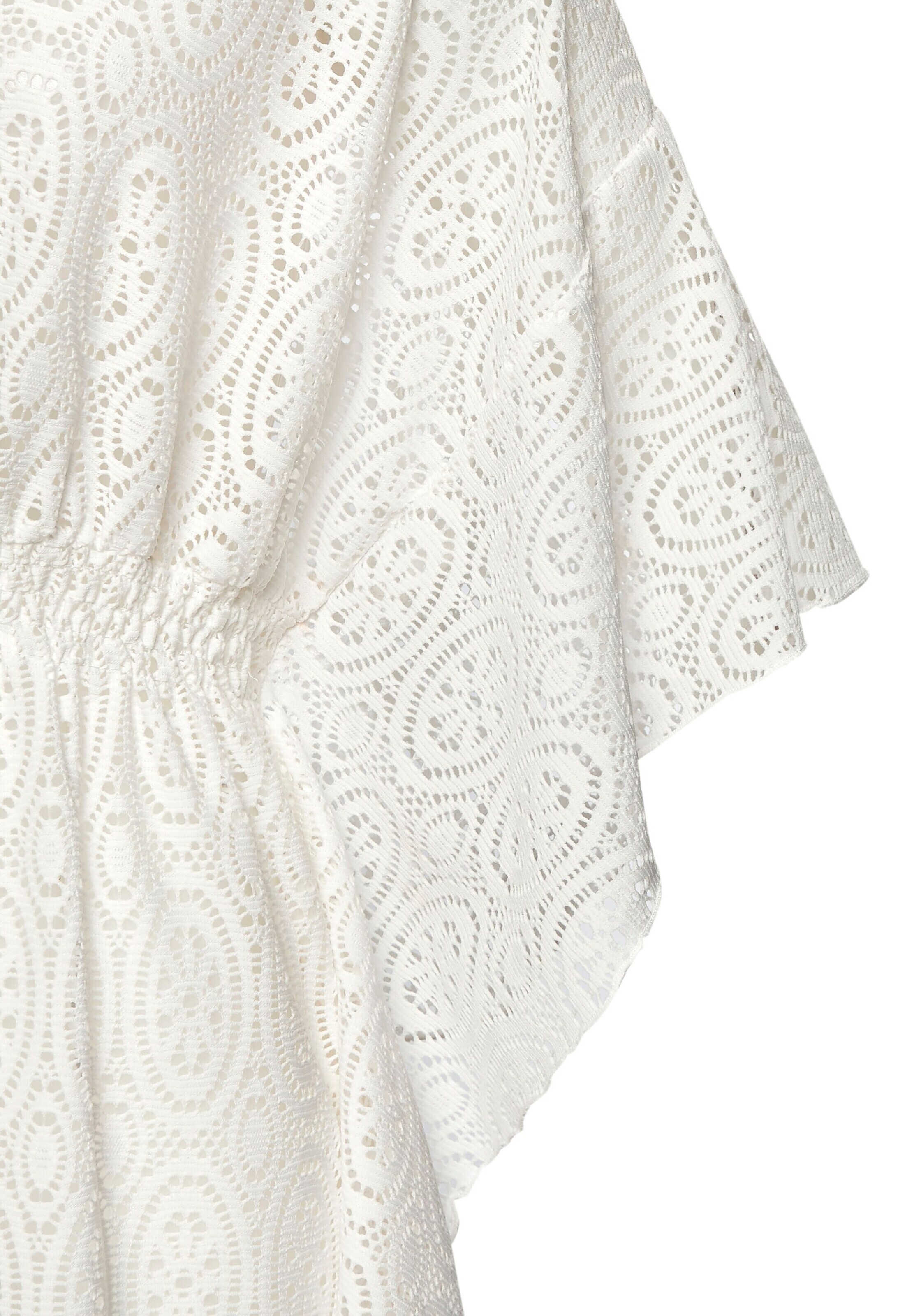 LASCANA Φόρεμα παραλίας σε λευκό