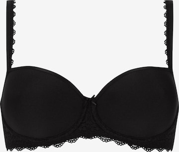 Mey Klassisch BH 'Amorous' in Schwarz: Vorderseite