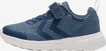 Hummel - Zapatillas deportivas en azul: frente