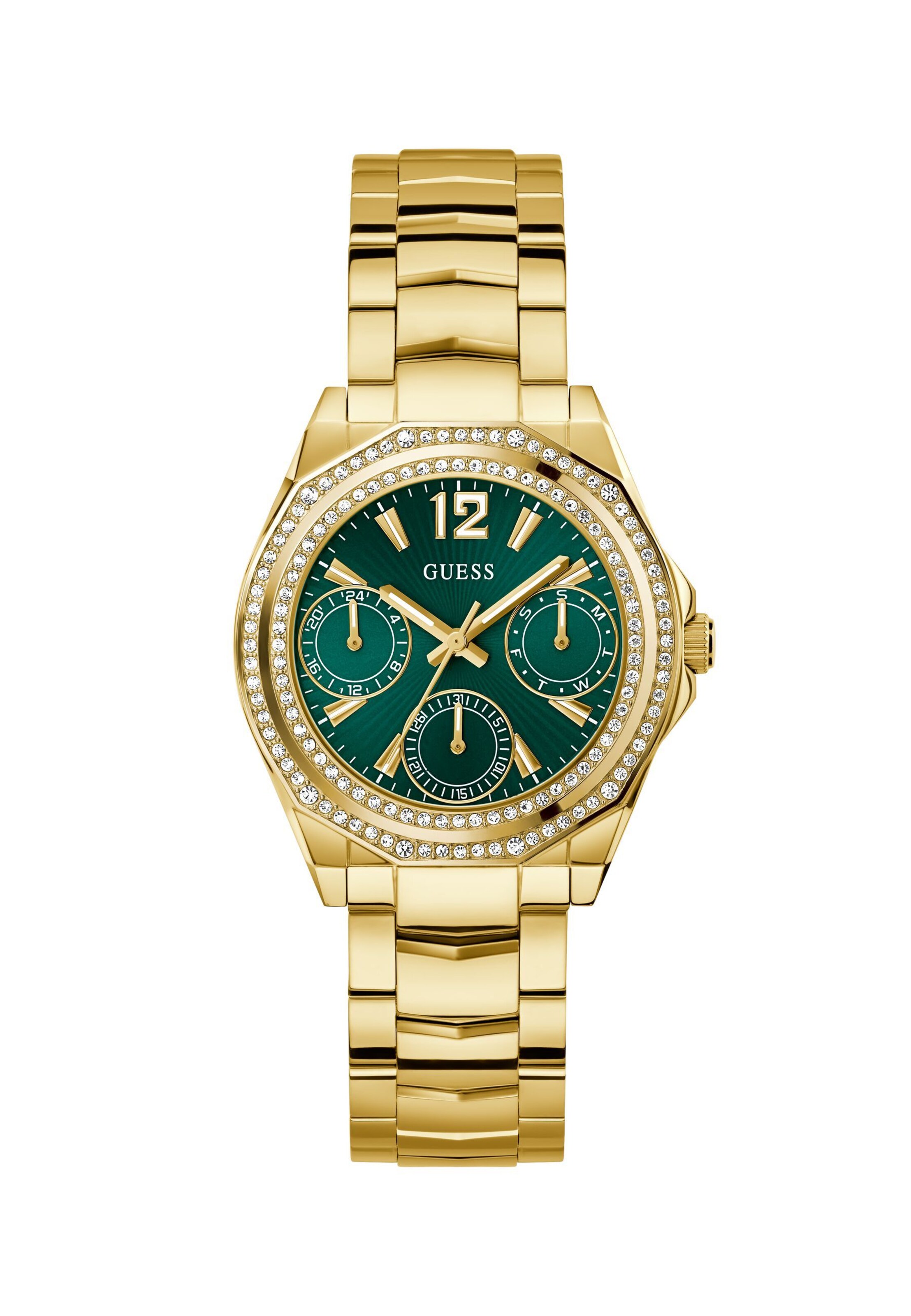 Montre à affichage analogique 'RITZY' GUESS en or