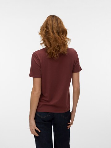 VERO MODA Μπλουζάκι 'VMDIFACEY' σε κόκκινο