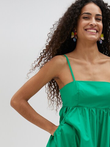 Robe Lola Casademunt en vert