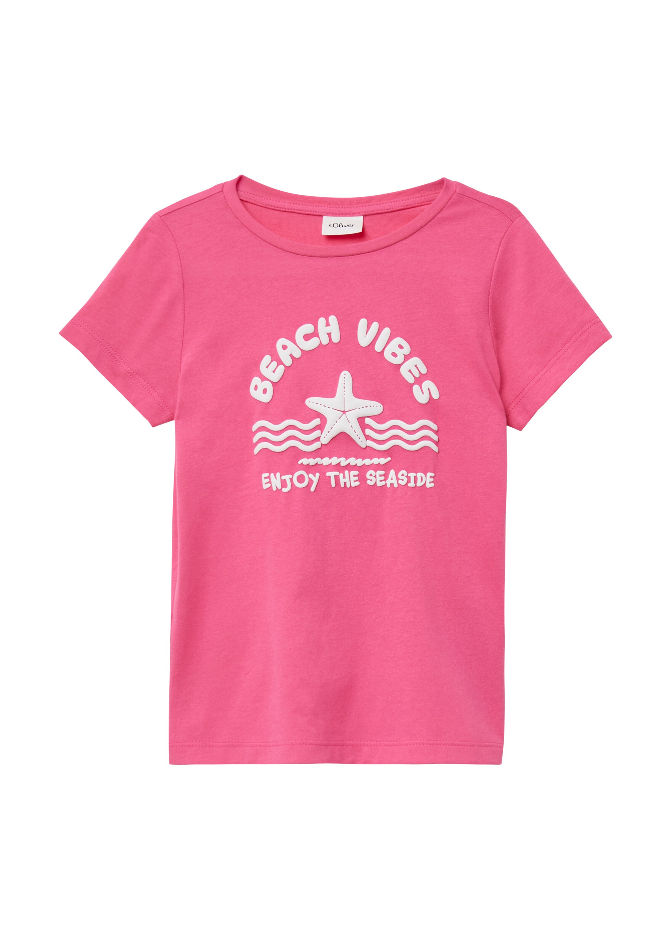 s.Oliver T-Shirt in Pink: Vorderseite