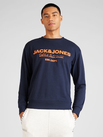 JACK & JONESSweater majica 'GALE' - plava boja: prednji dio