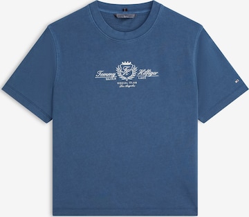 T-shirt TOMMY HILFIGER en bleu : devant
