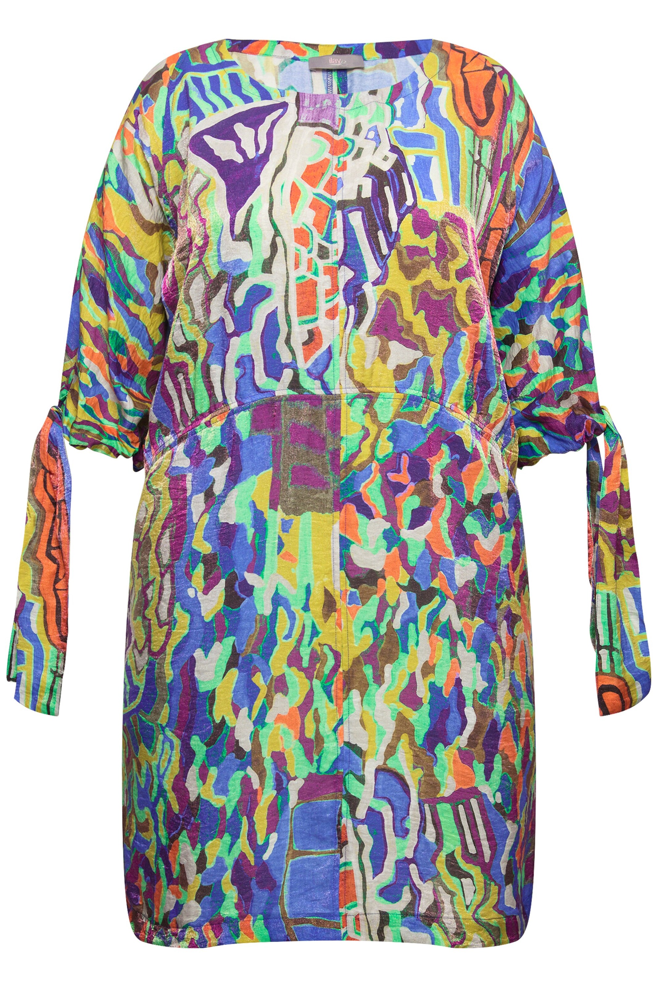 Ulla Popken Dress in Mixed colours: front