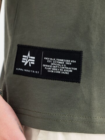ALPHA INDUSTRIES Shirt in Green