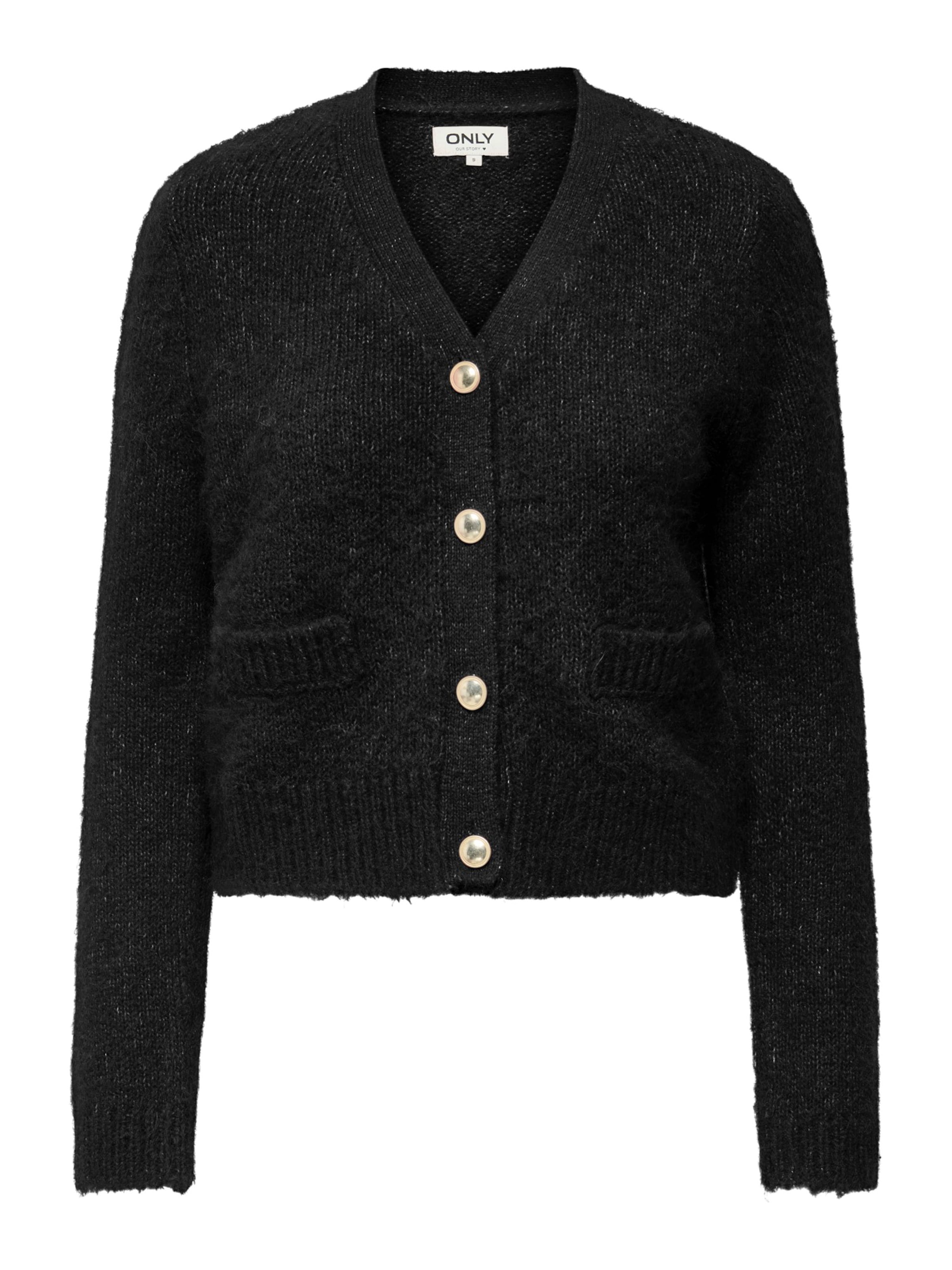 ONLY - Cárdigan 'ONLMAGGIE' en negro: frente