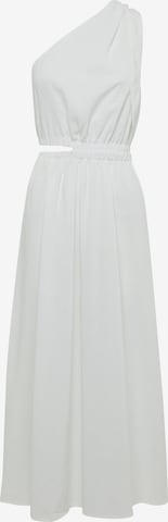 Robe 'CAMELIA' Calli en blanc : devant