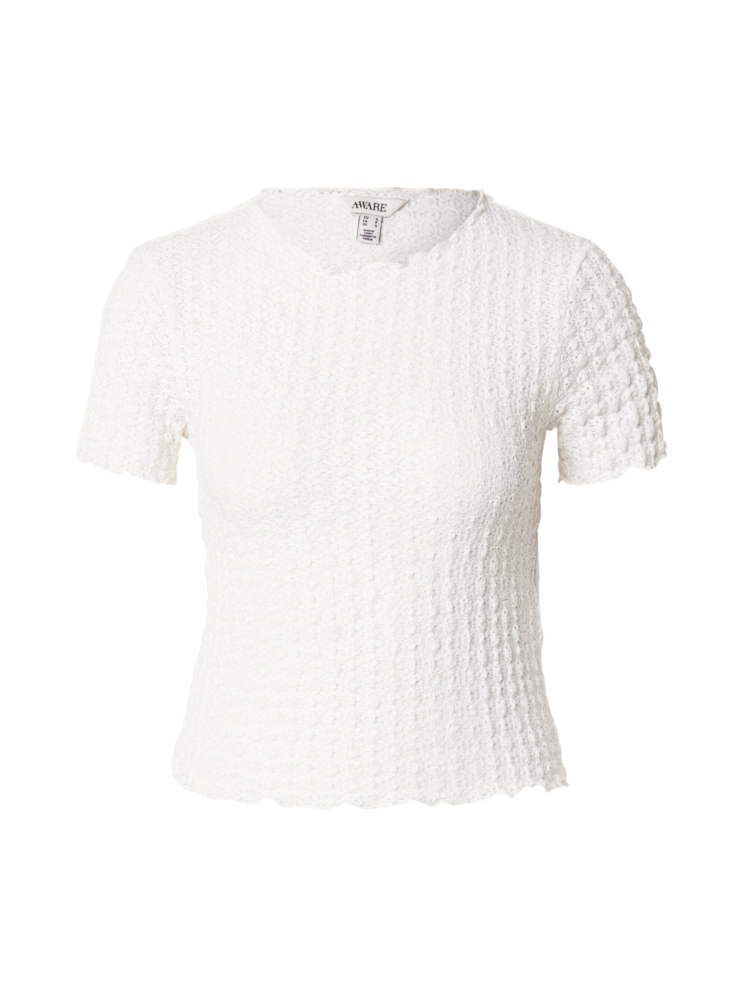 T-shirt 'VMSHELBY' Aware en blanc : devant