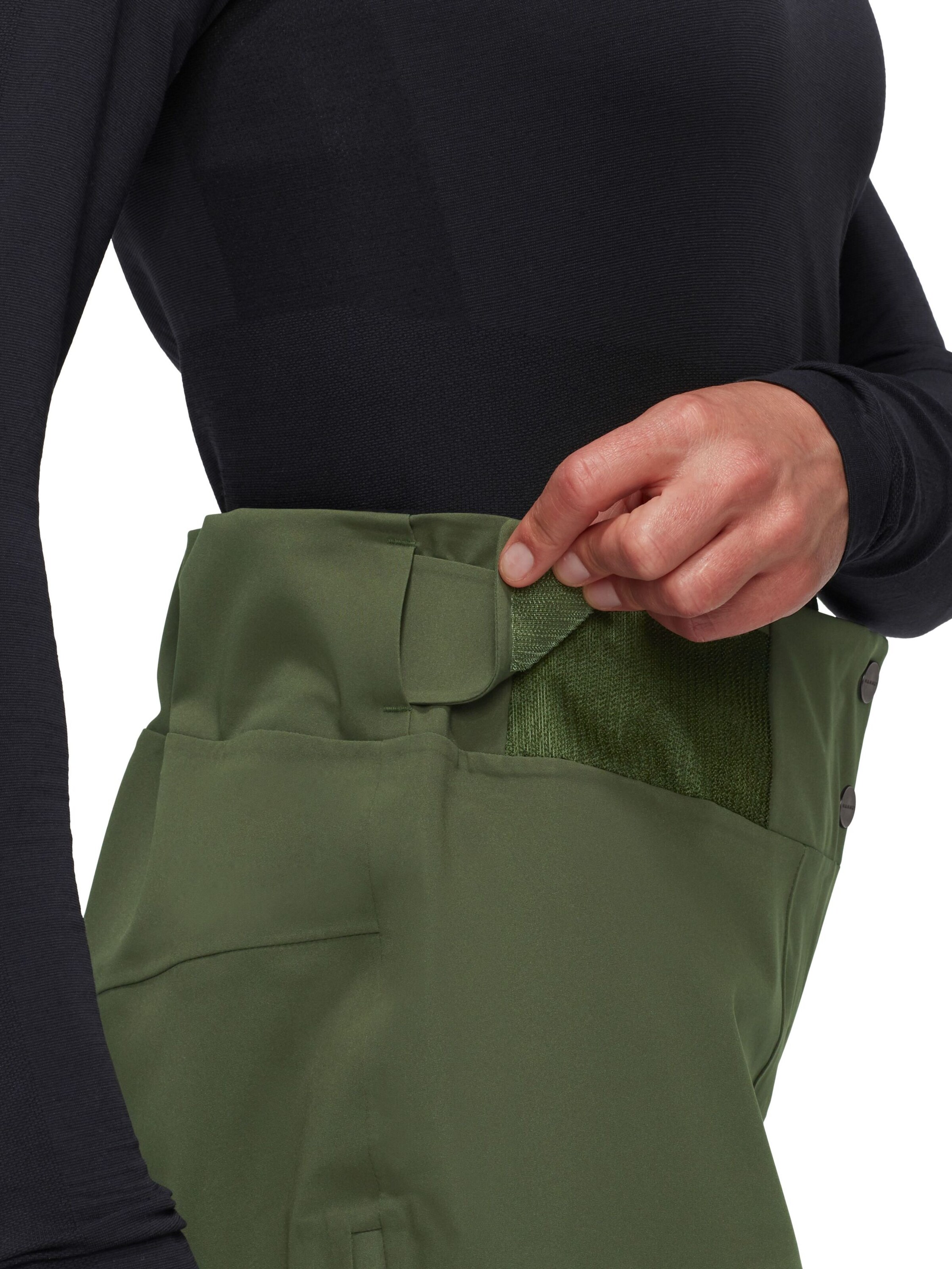 MAMMUT Regular Outdoorhose ‘Stoney’ in Grün