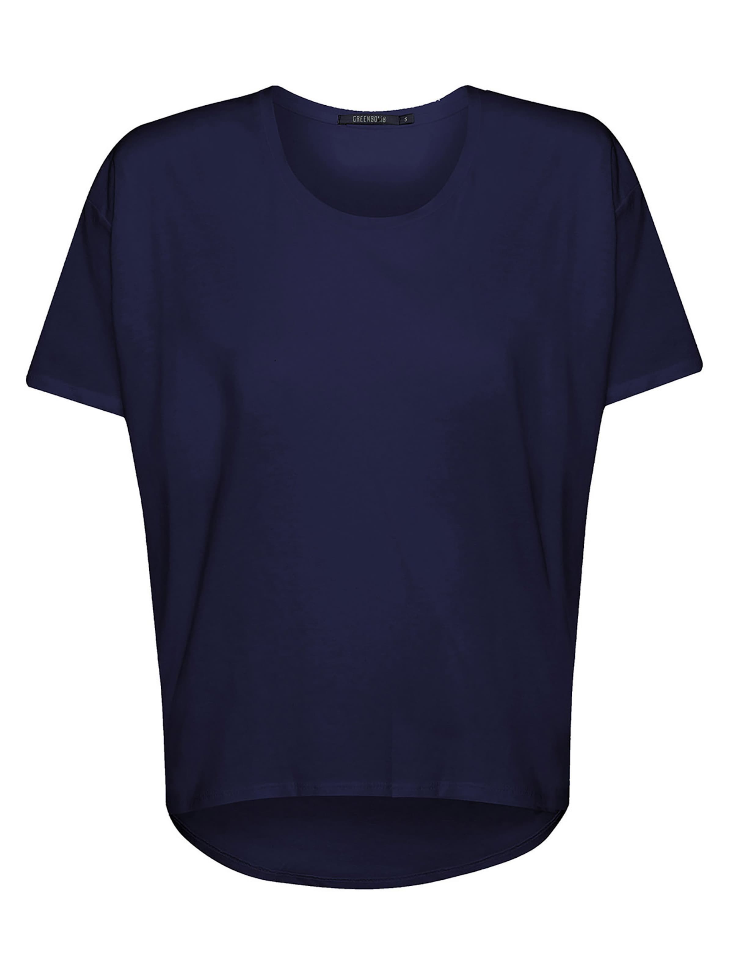 GREENBOMB Shirt in Blauw: voorkant