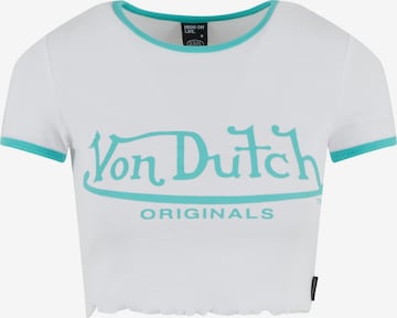 T-shirt 'Ami' Von Dutch Originals en blanc : devant