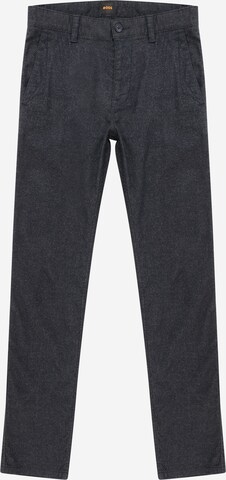 Regular Pantalon chino 'Schino' BOSS en bleu : devant