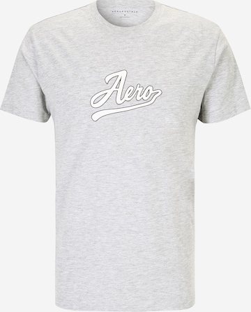 T-Shirt AÉROPOSTALE en gris : devant