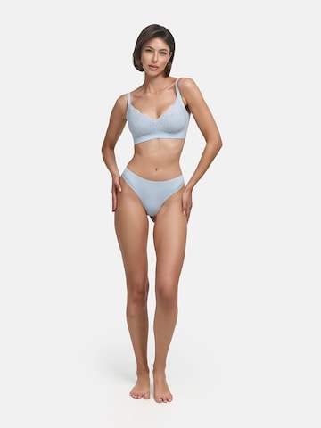 Soutien-gorge 'Comfort BH mit Lace' cfab en bleu : devant