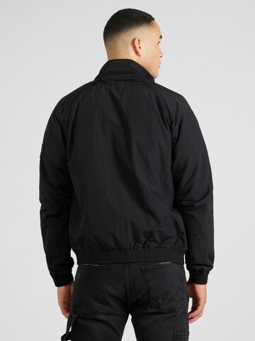 Calvin Klein Jeans Φθινοπωρινό και ανοιξιάτικο μπουφάν 'HARRINGTON' σε μαύρο