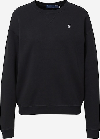 Sweat-shirt Polo Ralph Lauren en noir : devant